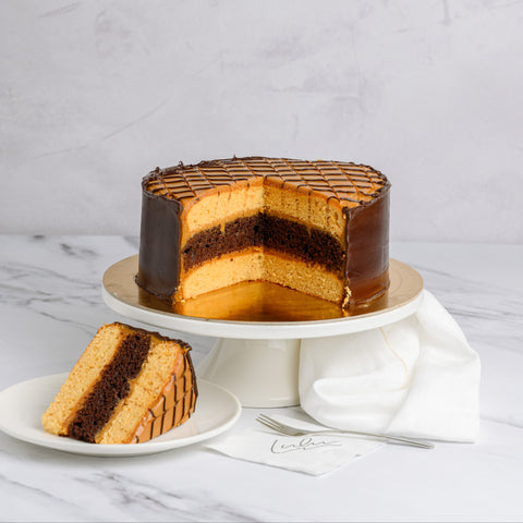 Chocolate and Caramel Cake